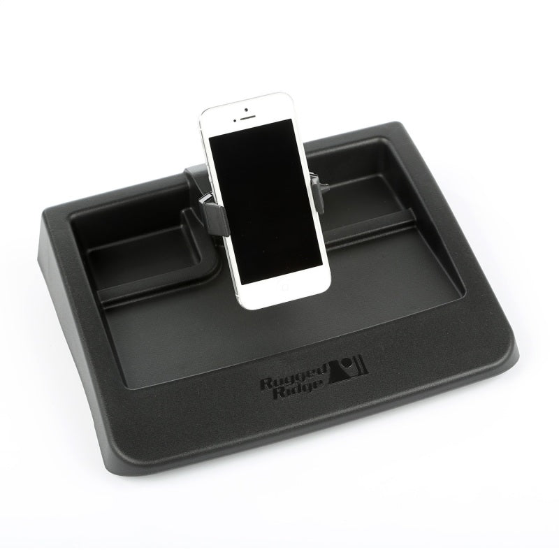 Rugged Ridge Dash Multi-Mount Phone Kit 07-10 Jeep Wrangler Dash & Interior Trim Rugged Ridge