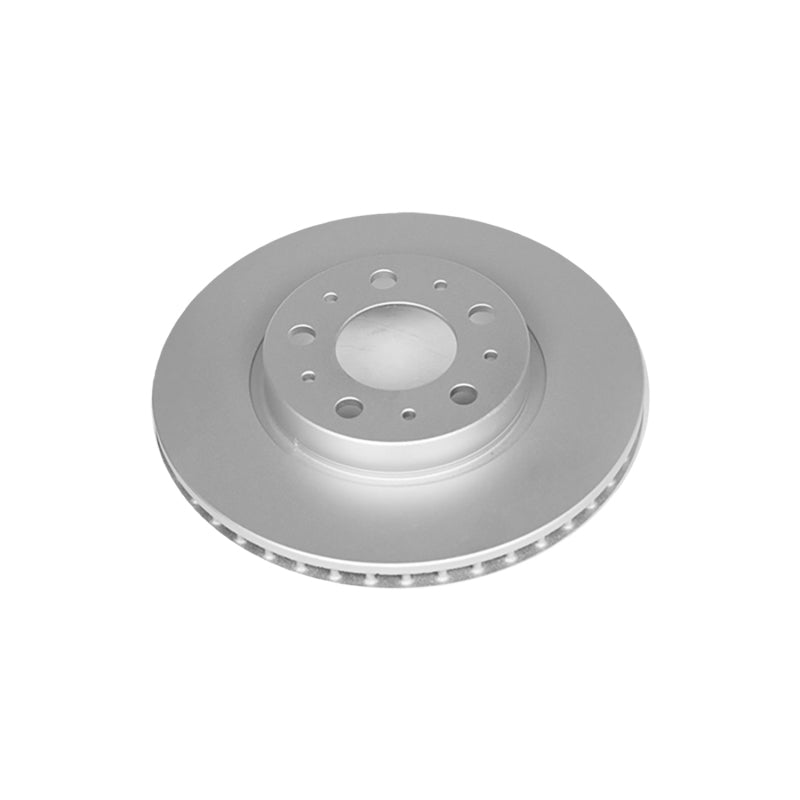 Power Stop 94-97 Volvo 850 Front Evolution High Carbon Geomet Coated Rotor Brake Rotors - OE - Cryo PowerStop