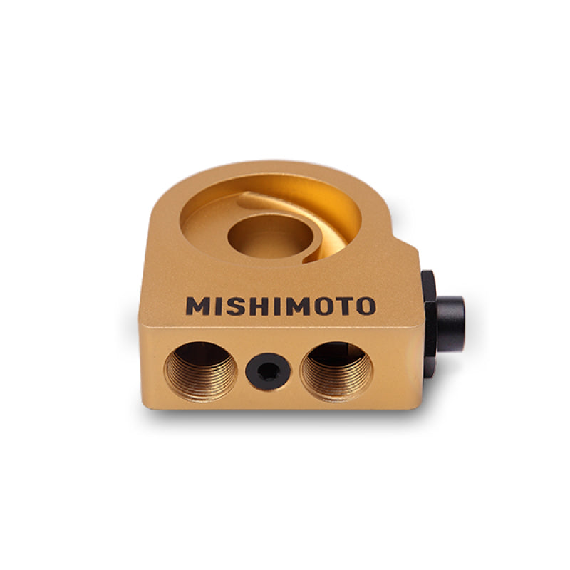 Mishimoto Silver M20 Oil Sandwich Plate Oil Filter Blocks Mishimoto