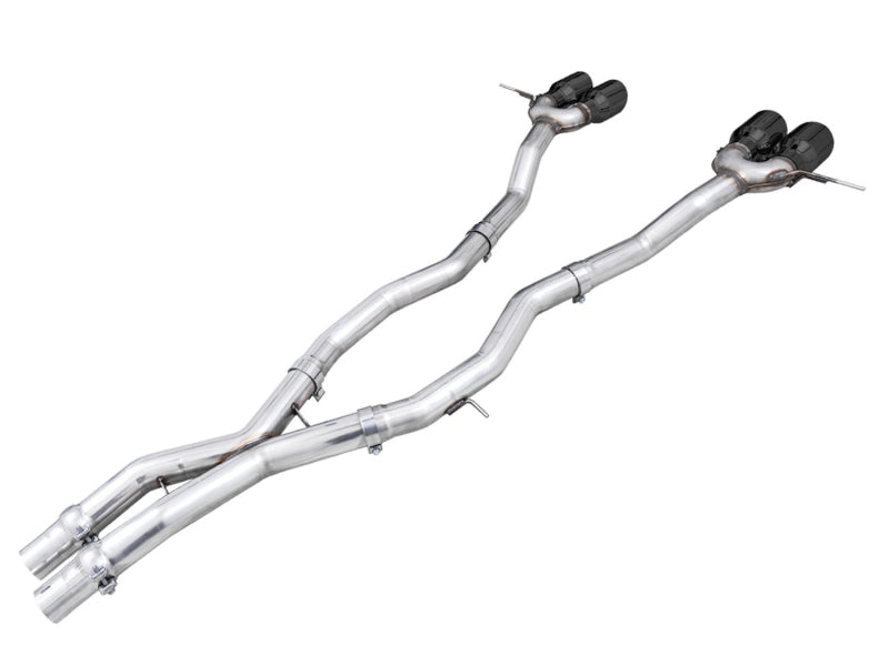 AWE Tuning Track Edition Cat-Back Exhaust for BMW G8X M3/M4 - Diamond Black Tips Catback AWE Tuning