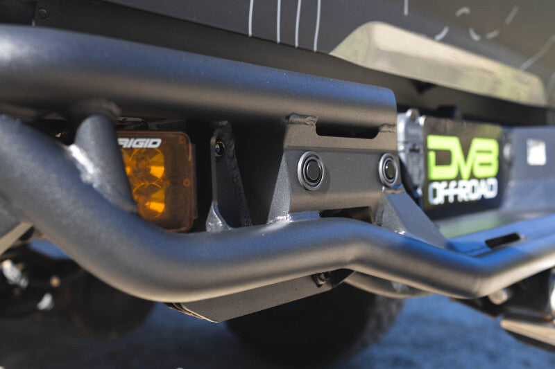 DV8 Offroad 23-26 Chevrolet Colorado/GMC Canyon Tube Rear Bumper - Micro Texture Black Powder Coat Bumpers - Steel DV8 Offroad