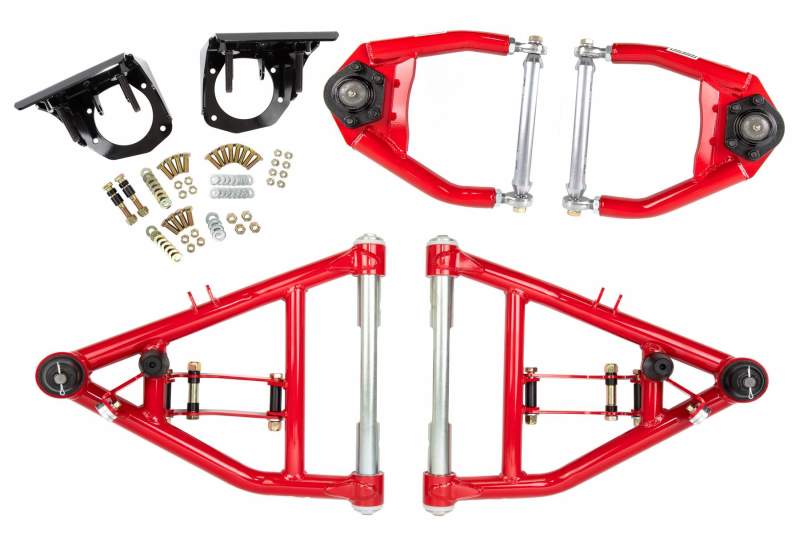 UMI Performance 73-87 GM C10 CornerMax A-Arm Kit - Red Control Arms UMI Performance