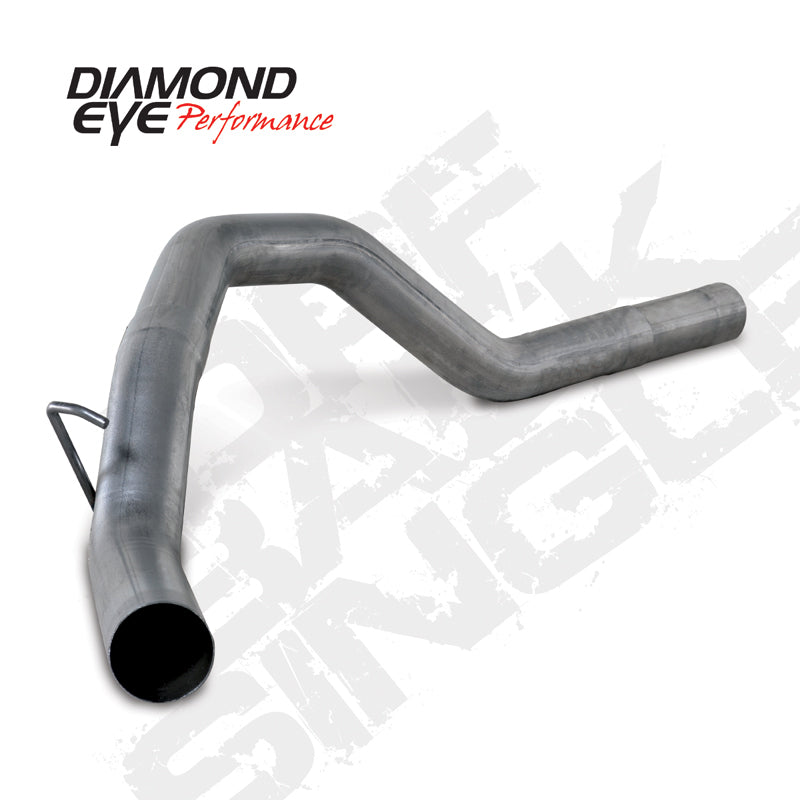 Diamond Eye KIT 4in DPF-BACK Single SS: DODGE 6.7L 2500 2014 SHORT BOX CREW CAB & MEGA CAB DPF Back Diamond Eye Performance