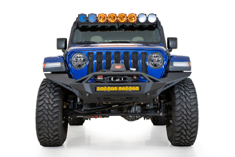Addictive Desert Designs 18-23 Jeep Wrangler JL/JT Stealth Fighter Front Bumper Bumpers - Steel Addictive Desert Designs