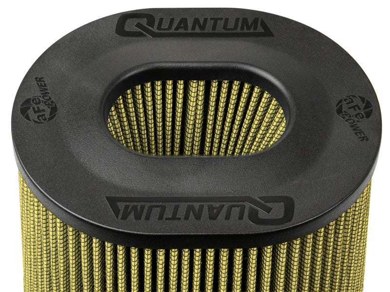 aFe Quantum Pro Guard 7 Air Filter Inverted Top - 5.5inx4.25in Flange x 9in Height - Dry PG7 Cold Air Intakes aFe