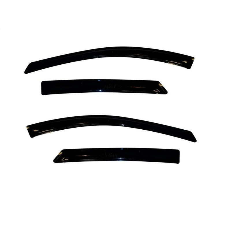 AVS 17-20 Honda Ridgeline Ventvisor Outside Mount Window Deflectors 4pc - Smoke Wind Deflectors AVS