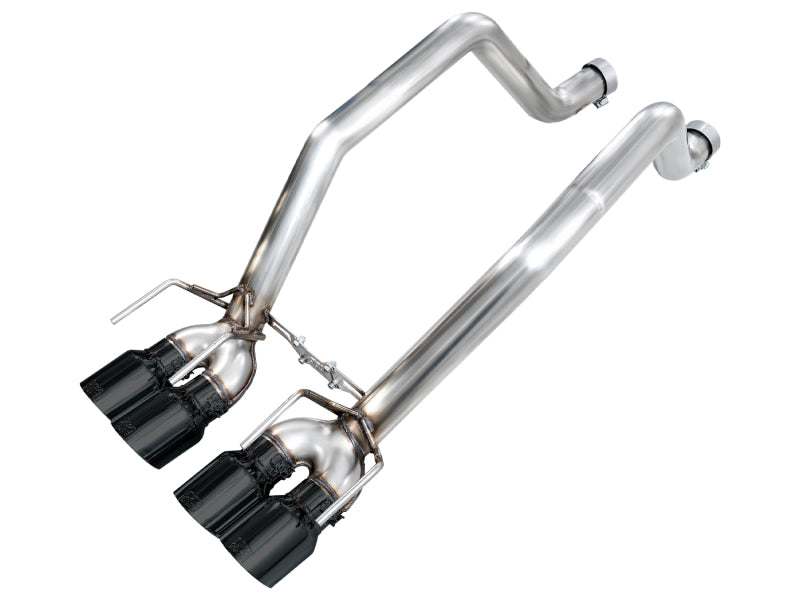 AWE Tuning C6 Chevrolet Corvette Z06/ZR1 Track Edition Axle-Back Exhaust w/ Diamond Black Tips Axle Back AWE Tuning