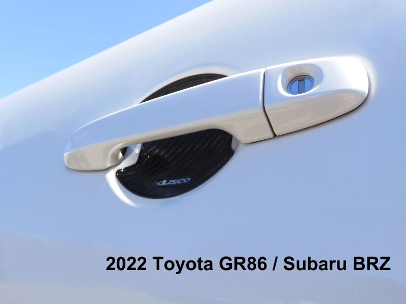 Cusco 2022+ Toyota GR86 / Subaru BRZ Door Handle Protector Other Body Components Cusco