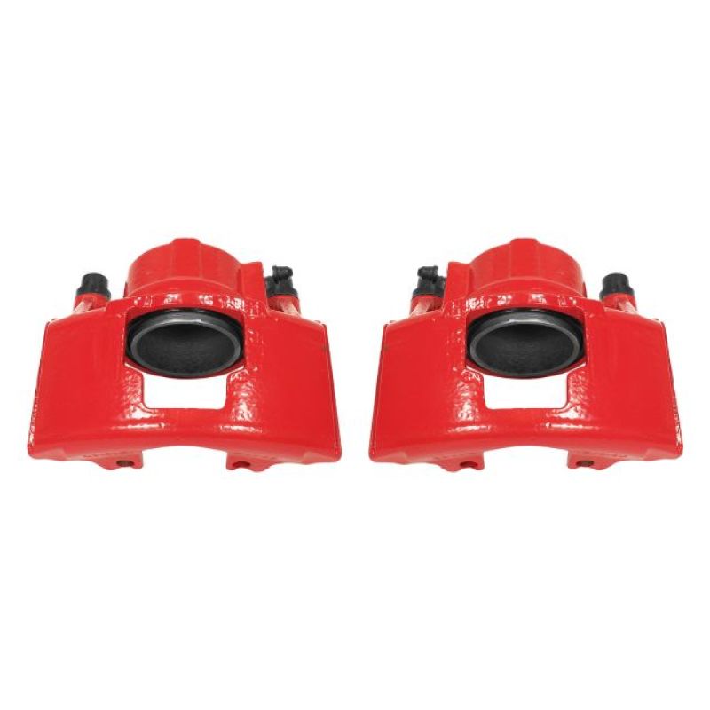 Power Stop 1994 Chevrolet Blazer Front Red Calipers w/o Brackets - Pair Brake Calipers - Perf PowerStop