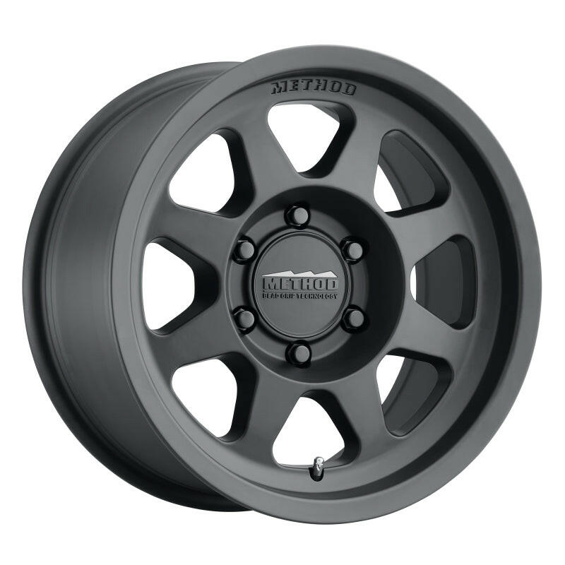 Method MR701 17x8.5 0mm Offset 6x120 67mm CB Matte Black Wheel Wheels - Cast Method Wheels