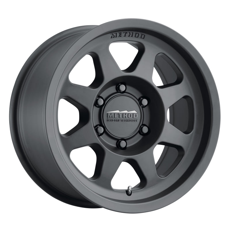 Method MR701 16x8 0mm Offset 6x5.5 106.25mm CB Matte Black Wheel Wheels - Cast Method Wheels