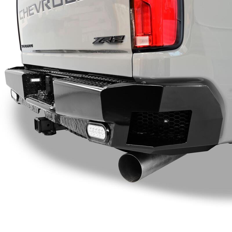 Westin 19-20 Chevy Silverado 1500 HDX Bandit Rear Bumper - Black Bumpers - Steel Westin