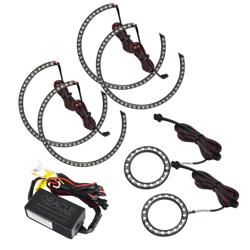 Oracle 15-23 Dodge Challenger Dynamic Surface Mount Headlight Halo Kit - Fog Lights ORACLE Lighting