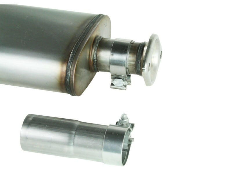 aFe MACHForce XP Exhausts Cat-Back SS-409 EXH Jeep Wrangler TJ 97-06 I6-4.0L HT - 2.5 In. Catback aFe