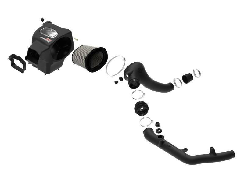 aFe Momentum GT Cold Air Intake System w/ Pro DRY S Filter Ford Bronco 2021 V6-2.7L (tt) Cold Air Intakes aFe