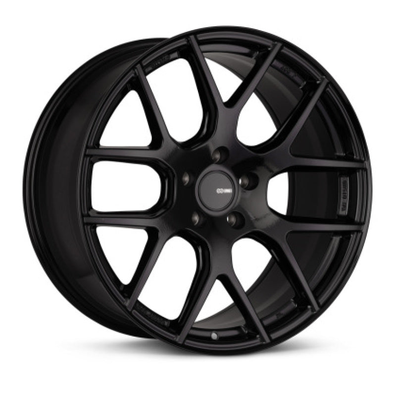 Enkei XM-6 17x7.5 5x114.3 40mm Offset 64.1mm Bore Gloss Black Wheel (MOQ 40) Wheels - Cast Enkei