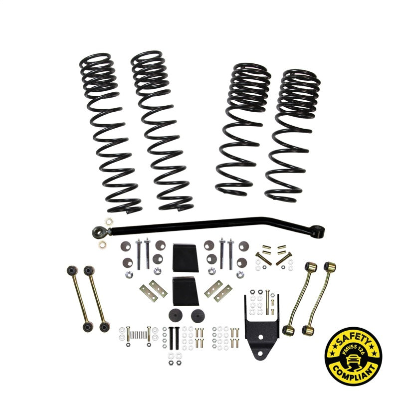 Skyjacker Suspension 4 in. Component Box w/ Dual Rate Long Travel Coil Springs - 18-22 Jeep Wrangler Lift Kits Skyjacker