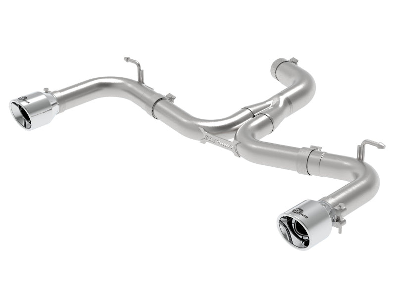 aFe 18-20 VW GTI (MK7.5) 2.0L MACH Force-Xp 3in to 2.5in 304 SS Axle-Back Exhaust System- Pol. Tips Catback aFe
