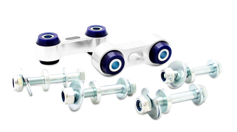 SuperPro 2003 Subaru Forester X Front HD Alloy Body Sway Bar End Link Set Bushing Kits Superpro