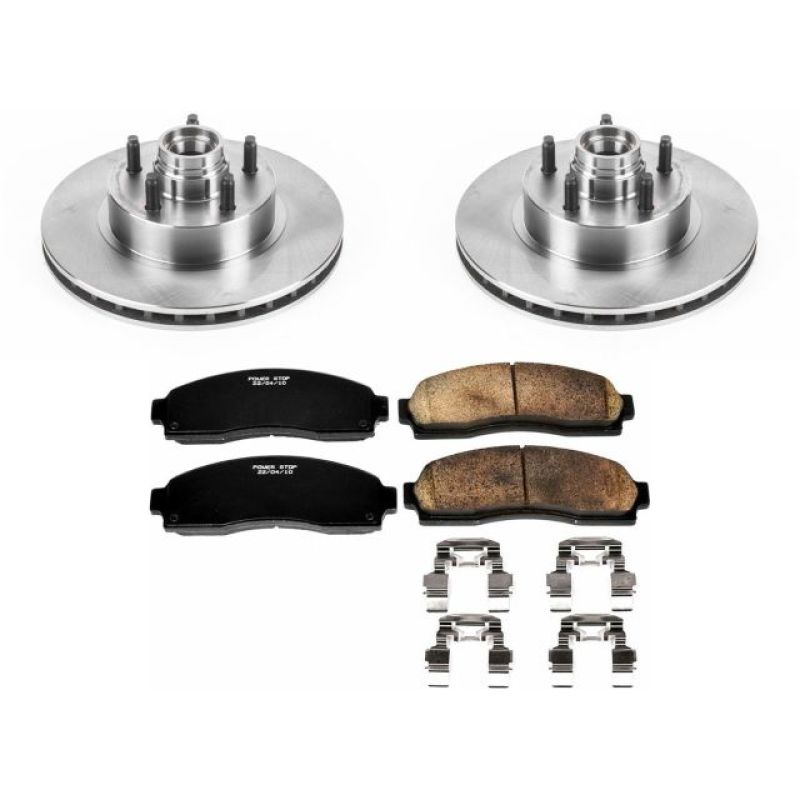 Power Stop 10-11 Ford Ranger Front Autospecialty Brake Kit Brake Kits - OE PowerStop