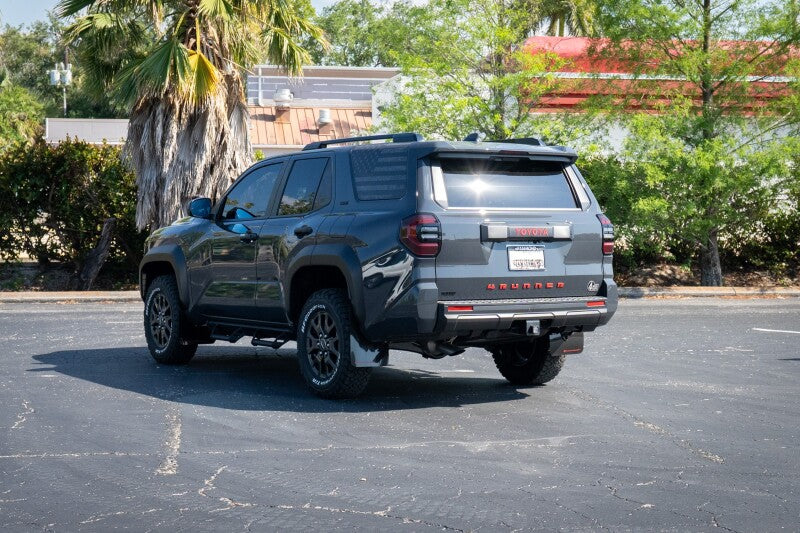 Rally Armor 2025+ Toyota 4Runner Black UR Mud Flap w/ White Logo Mud Flaps Rally Armor