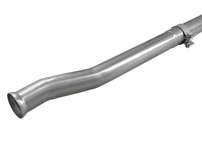 aFe MACH Force-Xp 2-1/2in 409 Stainless Steel Mid-Pipe w/Resonator Delete 18+ Jeep Wrangler JL 3.6L X Pipes aFe