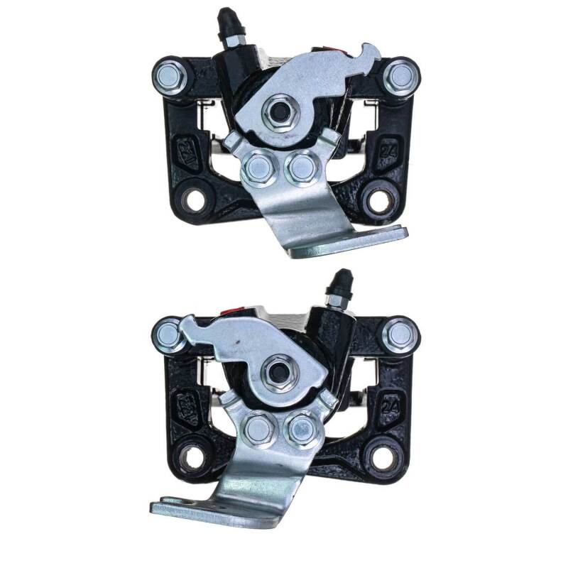 Power Stop 09-14 Acura TSX Rear Black Caliper - Pair w/Bracket Brake Calipers - Perf PowerStop