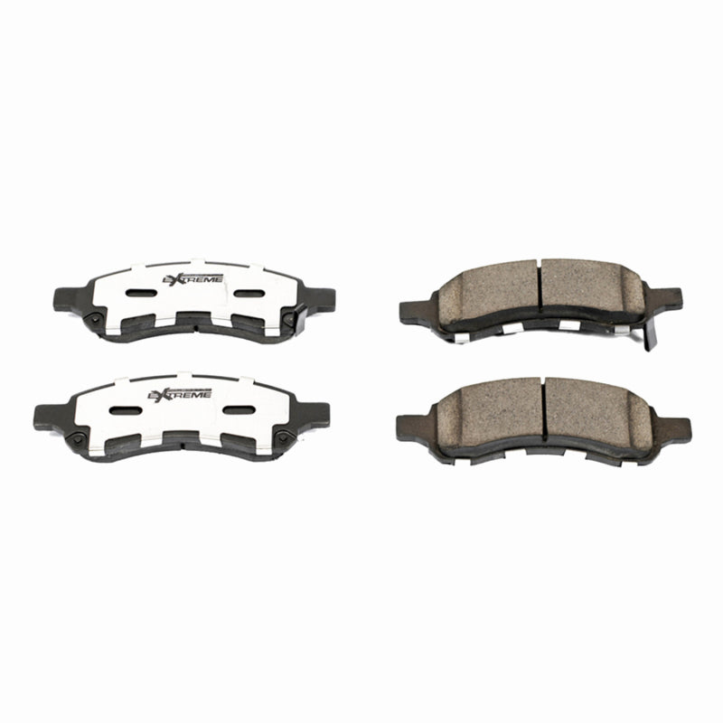 Power Stop 06-07 Buick Rainier Front Z26 Extreme Street Brake Pads w/Hardware Brake Pads - Performance PowerStop