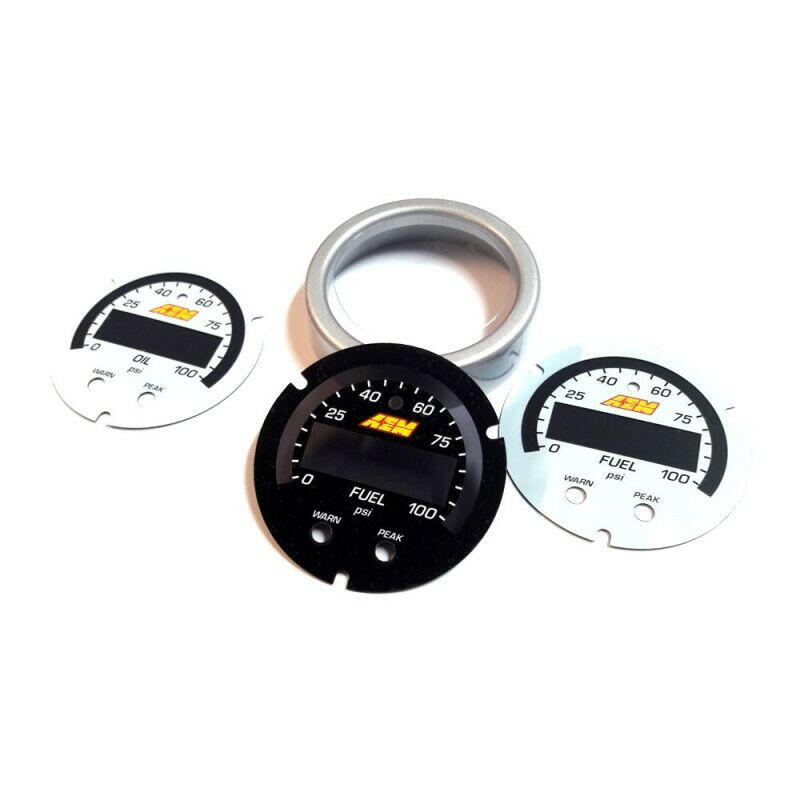 AEM X-Series Pressure Gauge Accessory Kit Gauges AEM