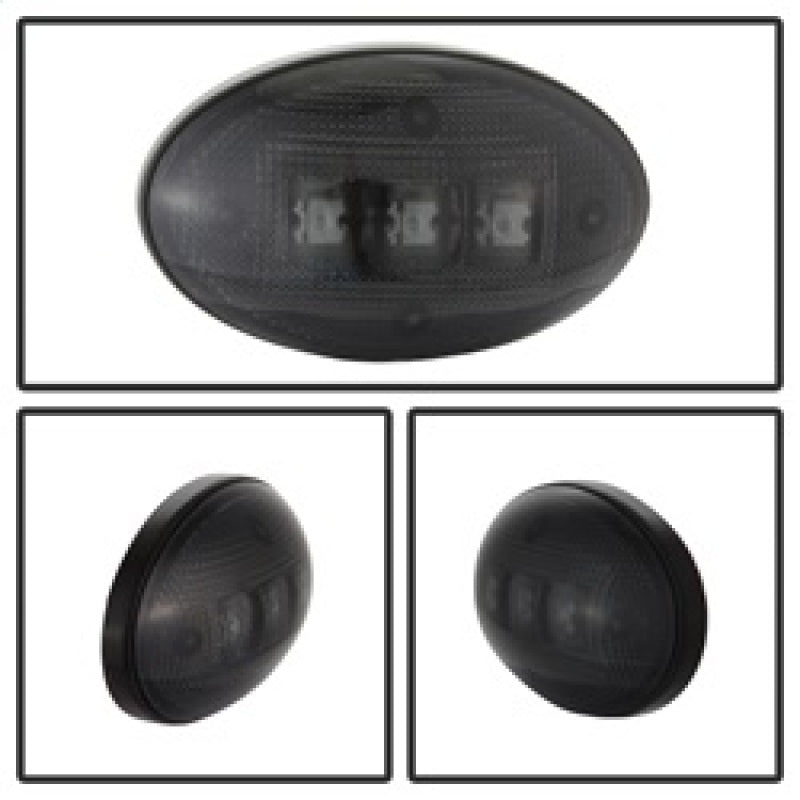 xTune Ford Superduty F250-F550 99-10 Dually Fender LED Side Fender Lights Smoke ACC-LED-FDSD99-SL-SM Sidemarkers & Indicators SPYDER