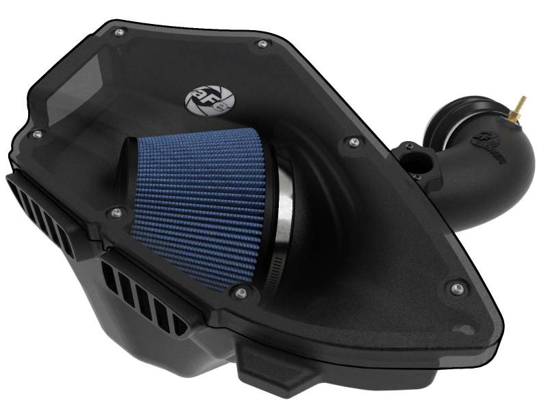 aFe MagnumForce Stage 2 Si Intake System Pro 5 R Black 06-12 BMW 3 Series E9x L6 3.0L Non-Turbo Cold Air Intakes aFe