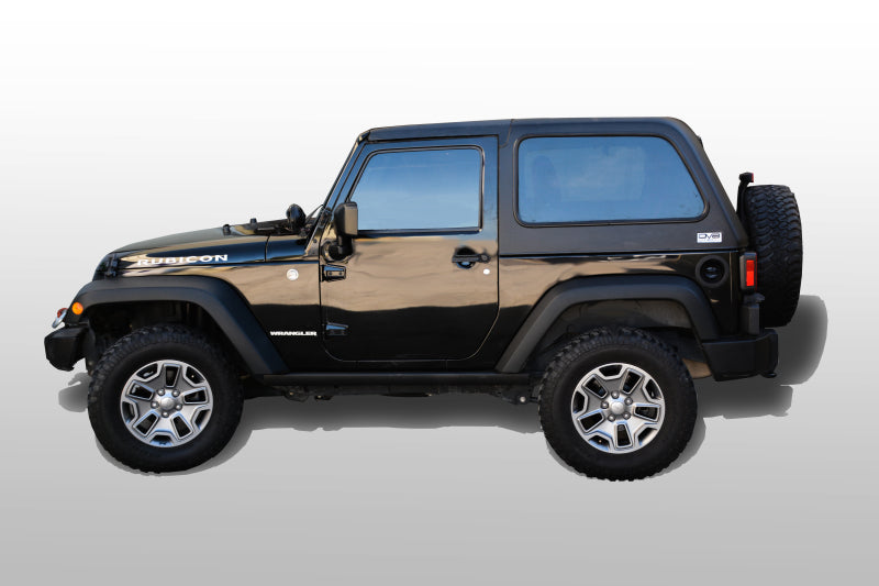 DV8 Offroad 07-18 Jeep Wrangler JK 2 Piece Fast Back Hard Top 2 Door (Dropship Only) Roofs DV8 Offroad