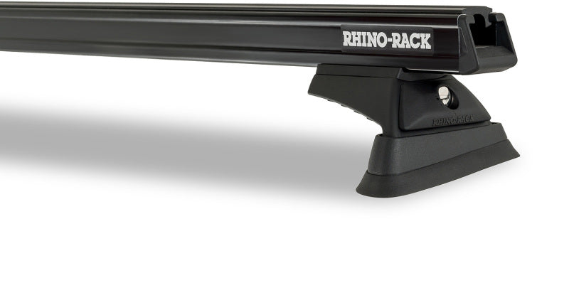 Rhino-Rack 05-16 Land Rover LR3 & LR4 4 Door SUV Heavy Duty RCL 2 Bar Roof Rack - Black Roof Rack Rhino-Rack