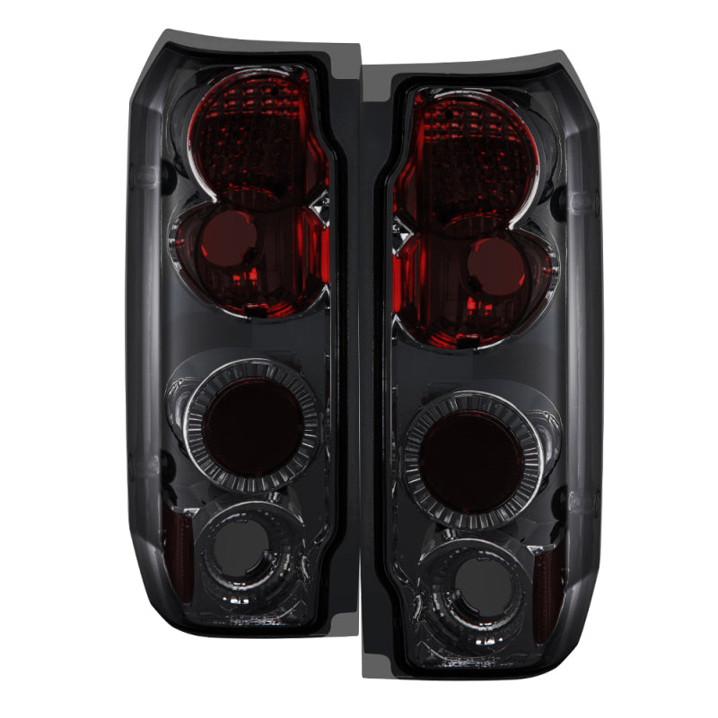 Spyder Ford F150 87-96/Ford Bronco 88-96 Euro Style Tail Lights Smoke ALT-YD-FF15089-SM Tail Lights SPYDER