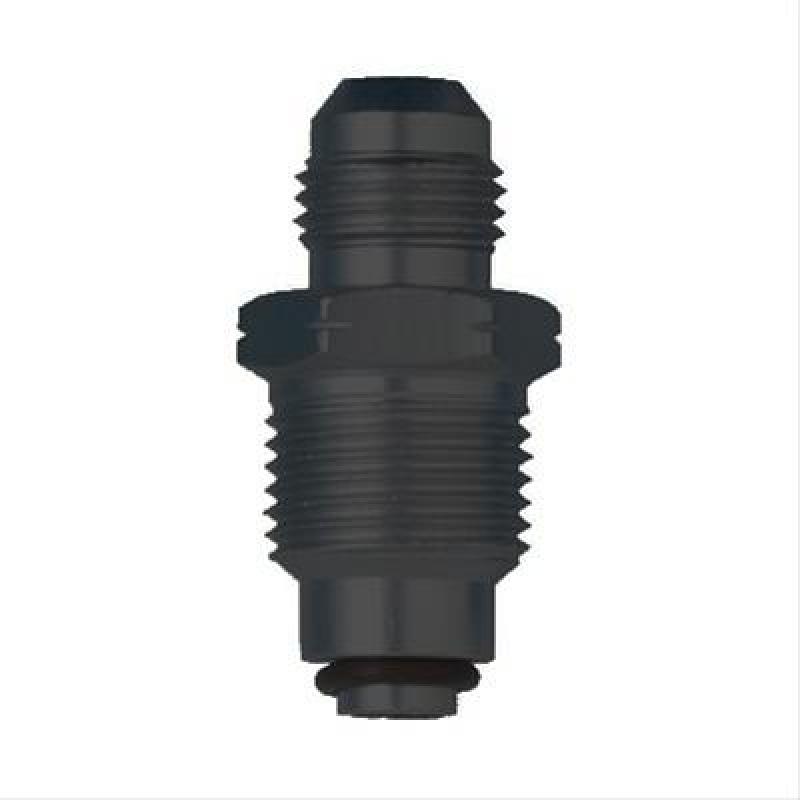 Fragola -6AN x 16mm x 1.5 Male Adapter-F.I. - Black Fittings Fragola