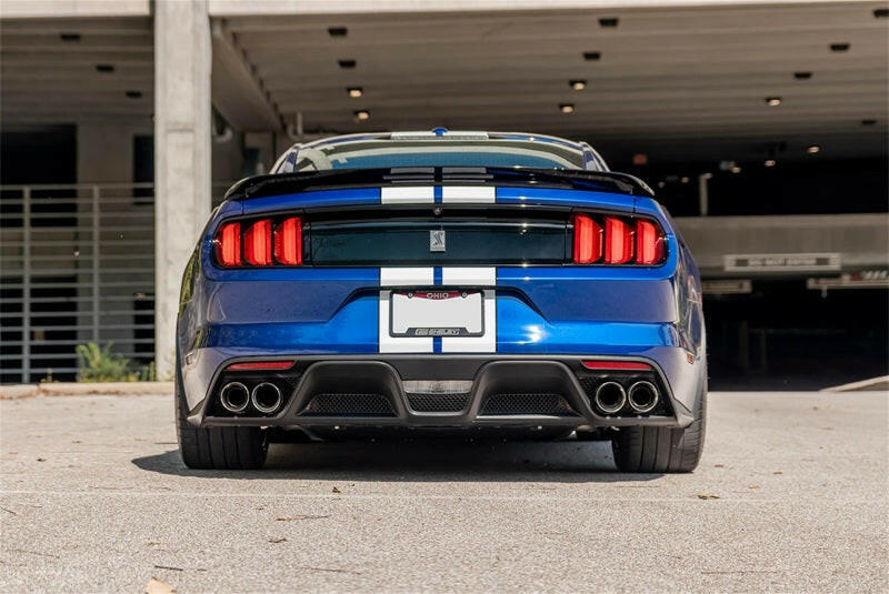 Corsa 2015-2020 Ford Mustang GT350/R 5.2L V8 Dual Rear Cat-Back- Stainless Dual Rear Exit Catback CORSA Performance