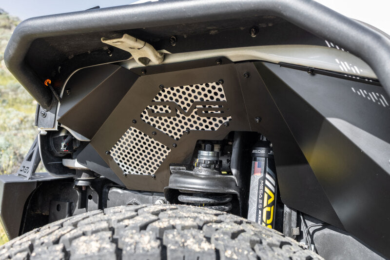 DV8 Offroad 2007-2018 Jeep Wrangler JK Front Inner Fenders Wheel Well Liners DV8 Offroad