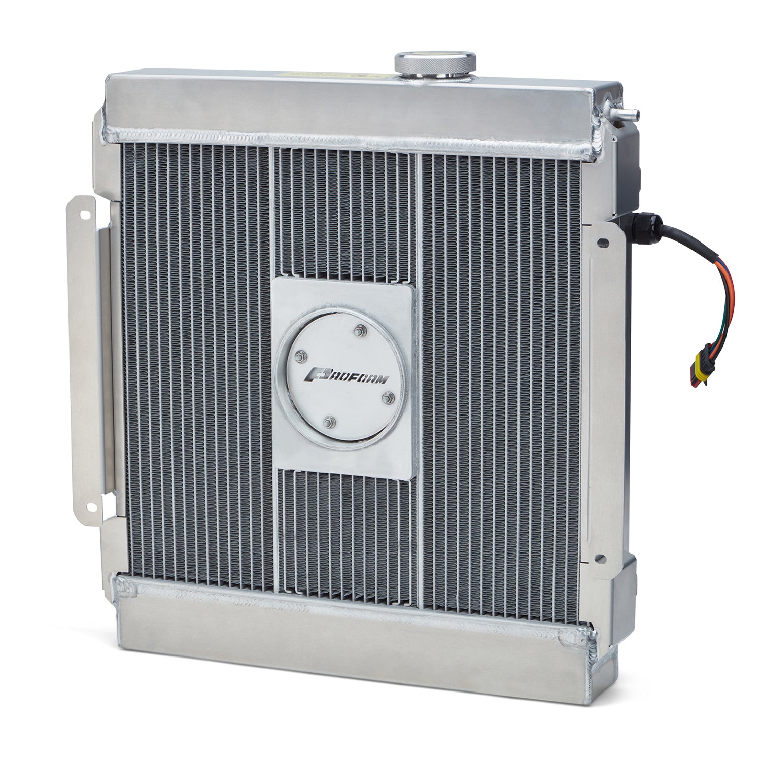 Slim Fit Radiator 64-66 Mustang Driver Outlet Radiator Proform