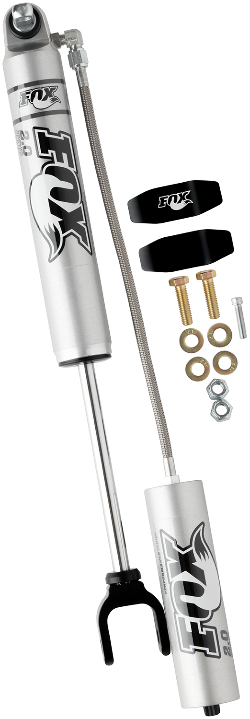 Fox 11+ Chevy HD 2.0 Performance Series 7.9in. Smooth Body Remote Res. Front Shock / 4-6in. Lift Shocks and Struts FOX