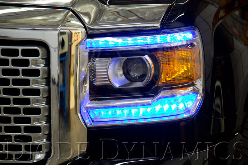 Diode Dynamics 2014-2016 GMC Sierra RGBW DRL LED Boards Light Accessories and Wiring Diode Dynamics