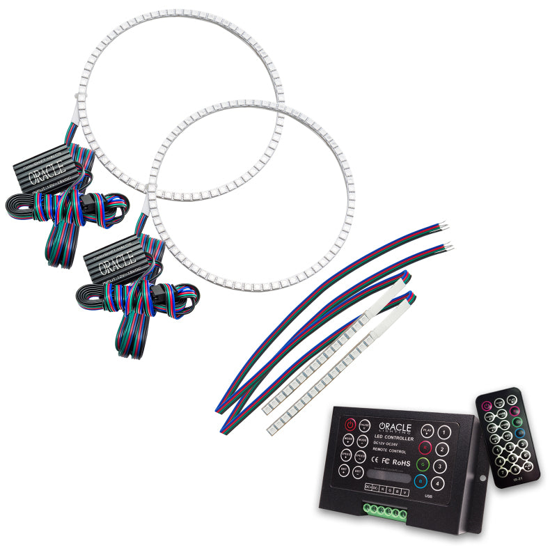 Oracle 21-22 Ford Bronco Headlight Halo Kit w/DRL Bar - Base Headlights -w/2.0 Controller Headlights ORACLE Lighting