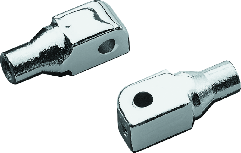 Kuryakyn Tapered Peg Adapter Honda Rear Chrome Footpegs Kuryakyn