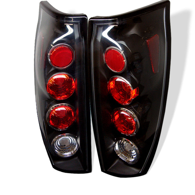 Spyder Chevy Avalanche 02-06 Euro Style Tail Lights Black ALT-YD-CAV04-BK Tail Lights SPYDER