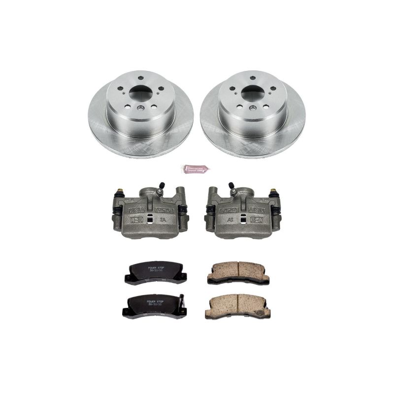 Power Stop 92-96 Lexus ES300 Rear Autospecialty Brake Kit w/Calipers Brake Kits - OE PowerStop