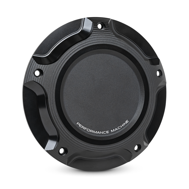 Performance Machine Derby Cover Race Series - Black Ops Engine Covers Performance Machine