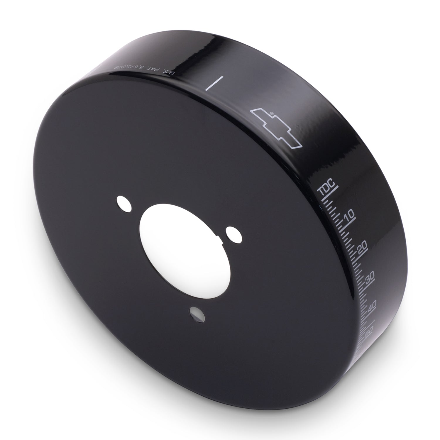 SBC 8in Balancer Cover Black Engine Harmonic Balancer Cover Proform