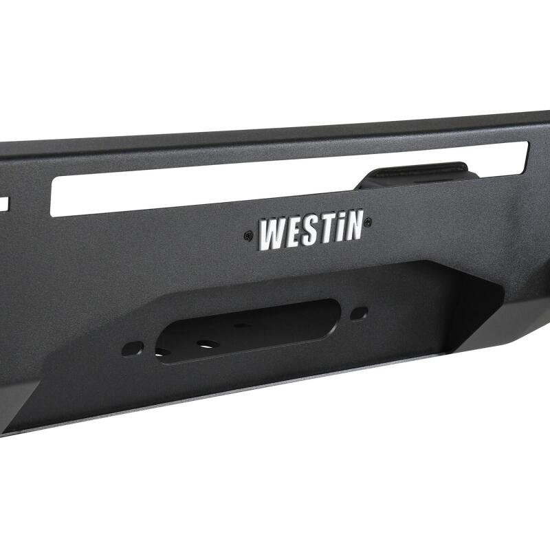 Westin 16-23 Toyota Tacoma Pro-Series Mid Width Front Bumper - Textured Black Bumpers - Steel Westin