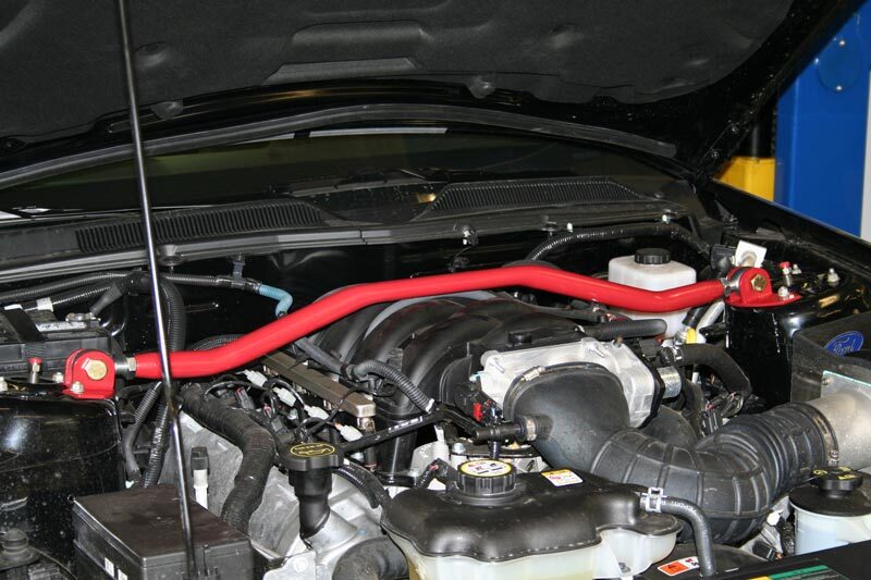 UMI Performance 05-14 Ford Mustang GT Front Strut Tower Brace Strut Bars UMI Performance