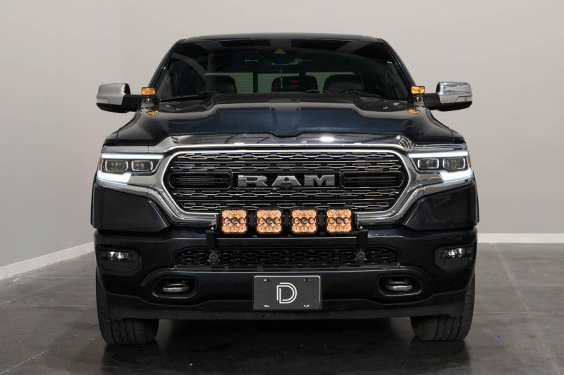 Diode Dynamics SS5 Grille CrossLink Lightbar Kit for 2019-Present Ram - Pro White Combo Light Bars & Cubes Diode Dynamics