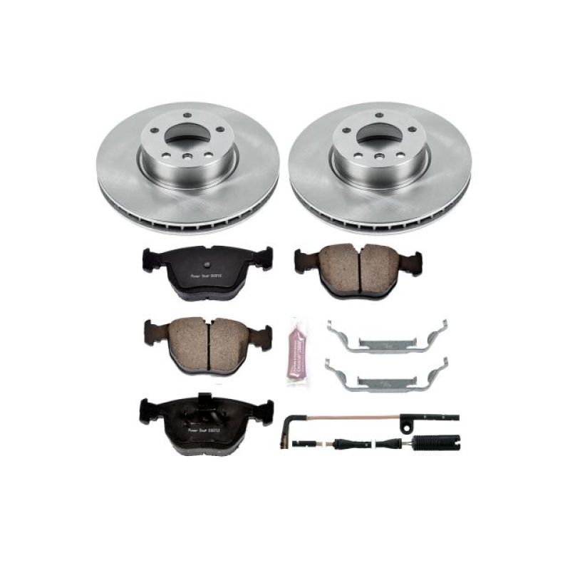 Power Stop 01-03 BMW 530i Front Autospecialty Brake Kit Brake Kits - OE PowerStop